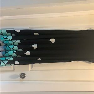 Mermaid Scale Maxi Skirt